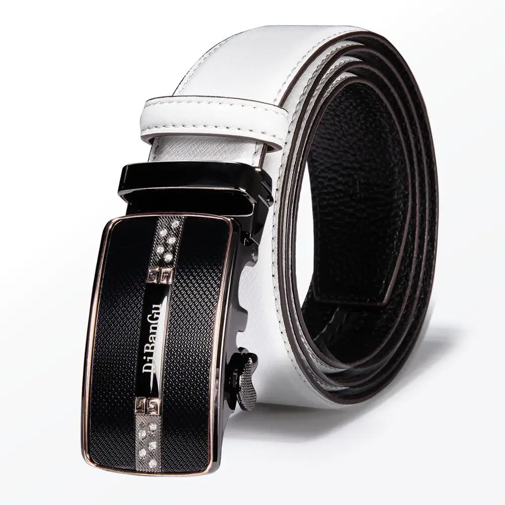 Men Gifts Leather Belt New Male Designer White Automatic Buckle Cowhide Leather Men Belt Luxury Belt For Men Barry.Wang GP-860
Men Gifts Leather Belt New Male Designer White Automatic Buckle Cowhide Leather Men Belt Luxury Belt For Men Barry.Wang GP-860