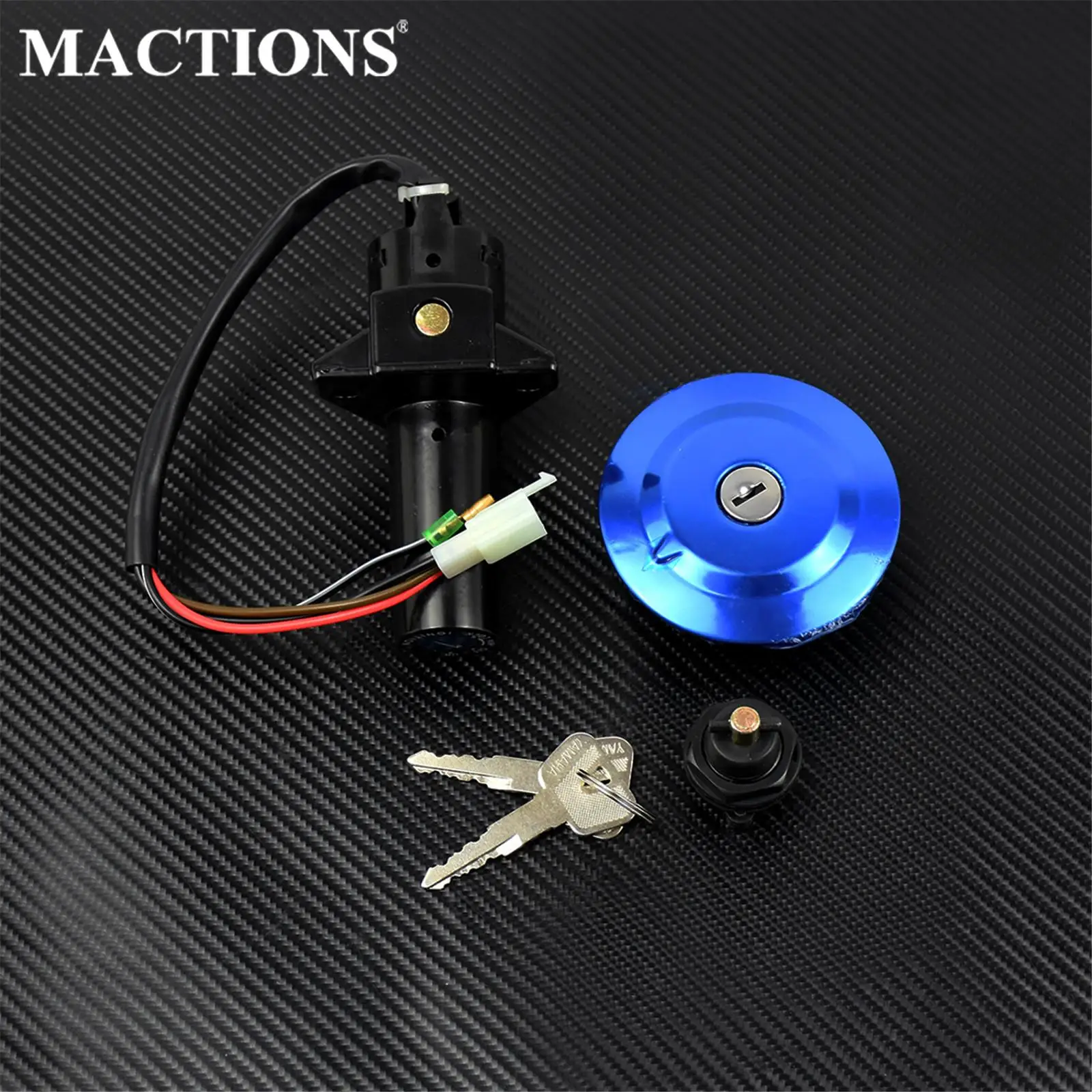 Motorcycle Ignition Switch Fuel Gas Cap Seat Lock Key Set For Yamaha YBR125 2002-2011 2012 2013 
Motorcycle Ignition Switch Fuel Gas Cap Seat Lock Key Set For Yamaha YBR125 2002-2011 2012 2013