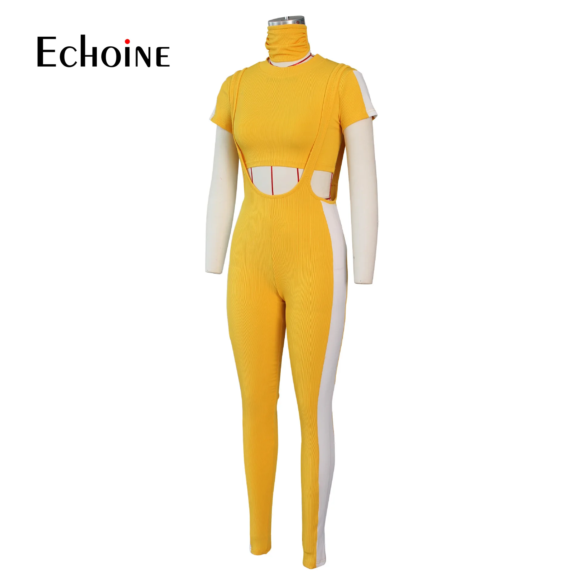 Echoine Women With Mask Sexy Knitted Mini Tops Overall Romper Jogger Pants Suit Three Piece Set Tracksuit Matching Set Outfit
Echoine Women With Mask Sexy Knitted Mini Tops Overall Romper Jogger Pants Suit Three Piece Set Tracksuit Matching Set Outfit