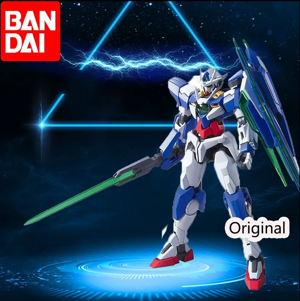 

Мобильный костюм BANDAI Gundam Quanta Qan 00 66 1/144 OOQ Gundam экшн-схема из принта Редкие точки детские сборные игрушки подарки