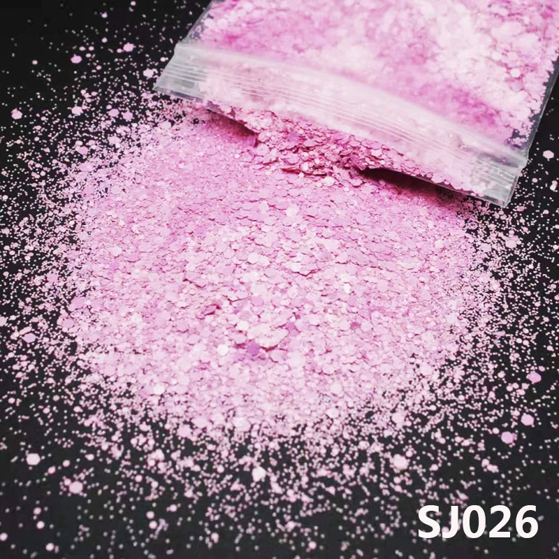 50g/bag Nail Mermaid Glitter Mixed Drilling Flakes Sparkly Hexagon 3D Colorful Sequins Polish Manicure Nails Art Decorations
50g/bag Nail Mermaid Glitter Mixed Drilling Flakes Sparkly Hexagon 3D Colorful Sequins Polish Manicure Nails Art Decorations