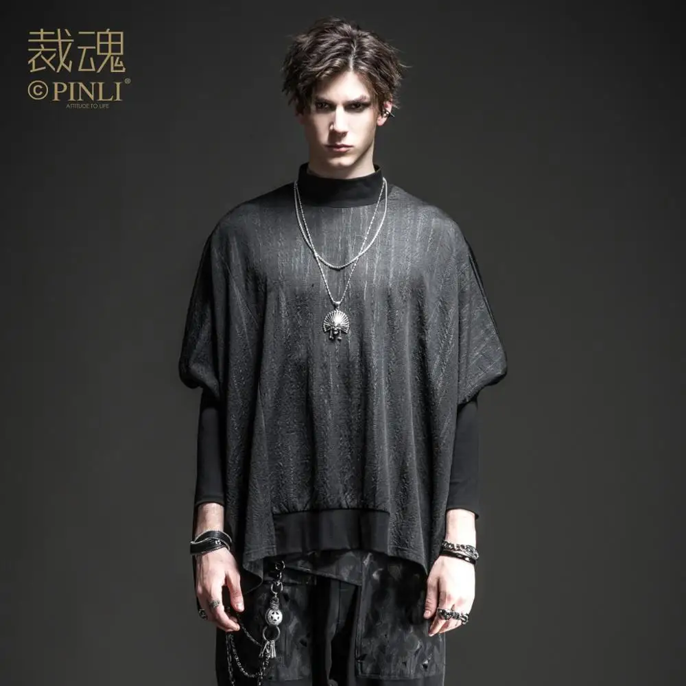 Free shipping New fashion casual men's male autumn new style high-neck loose black long-sleeved T-shirt sweatershirt BC193111400
Free shipping New fashion casual men's male autumn new style high-neck loose black long-sleeved T-shirt sweatershirt BC193111400