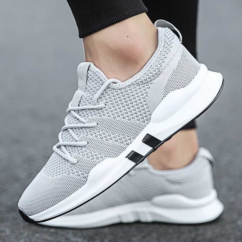 Men Shoes Summer Brand Fashion Men Casual Shoes Lightweight Breathable Men Sneakers Lace Up Gray White Black Red Tenis Man Shoes
Men Shoes Summer Brand Fashion Men Casual Shoes Lightweight Breathable Men Sneakers Lace Up Gray White Black Red Tenis Man Shoes