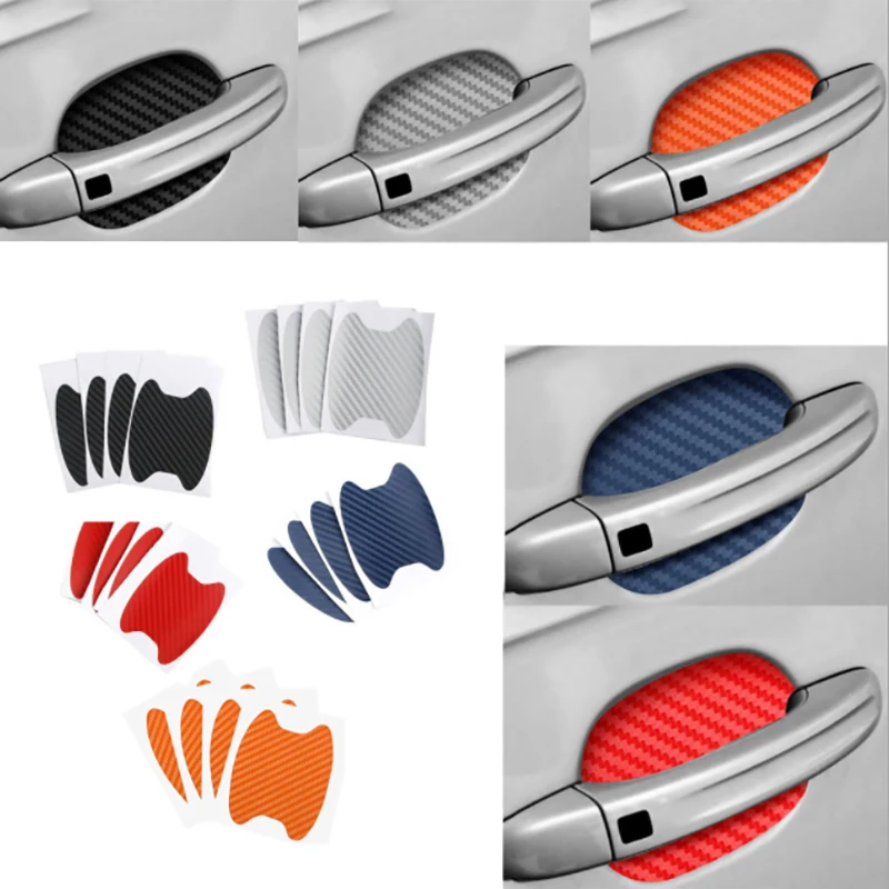 4pcs/set 3D Koolstofvezel Krassen Slip Cover Auto Body Deur Sticker Bescherming Handvat Film Exterieur Styling Auto Accessoire
4pcs/set 3D Koolstofvezel Krassen Slip Cover Auto Body Deur Sticker Bescherming Handvat Film Exterieur Styling Auto Accessoire
