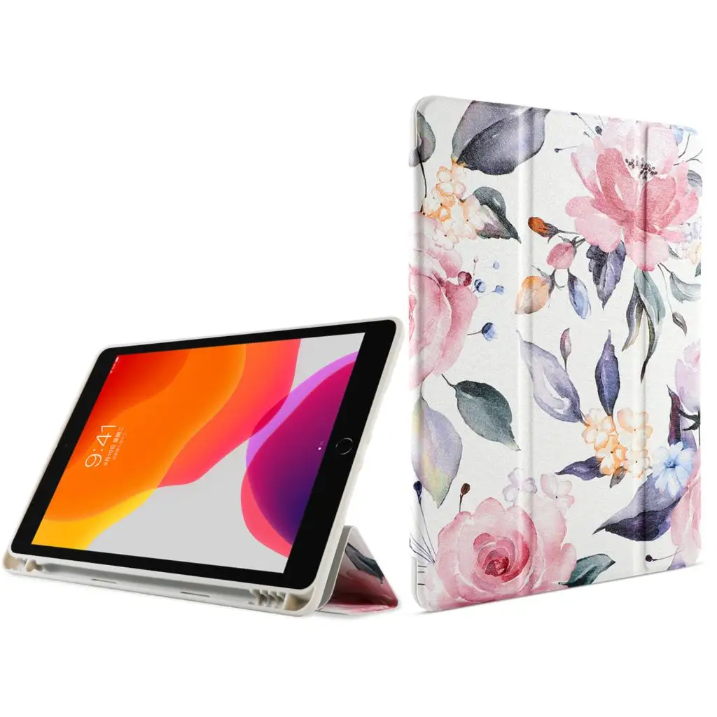 Чехол в стиле ретро с цветами и листьями для Apple IPad 10,2, 2019, Кожаный противоударный чехол с функцией автоматического пробуждения/сна, подставк...
Чехол в стиле ретро с цветами и листьями для Apple IPad 10,2, 2019, Кожаный противоударный чехол с функцией автоматического пробуждения/сна, подставк...