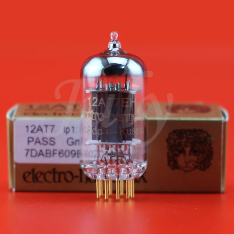 The new Russian EH 12AT7 gold foot tube can replace the ECC81 genuine original pairing, good quality and sweet sound
The new Russian EH 12AT7 gold foot tube can replace the ECC81 genuine original pairing, good quality and sweet sound
