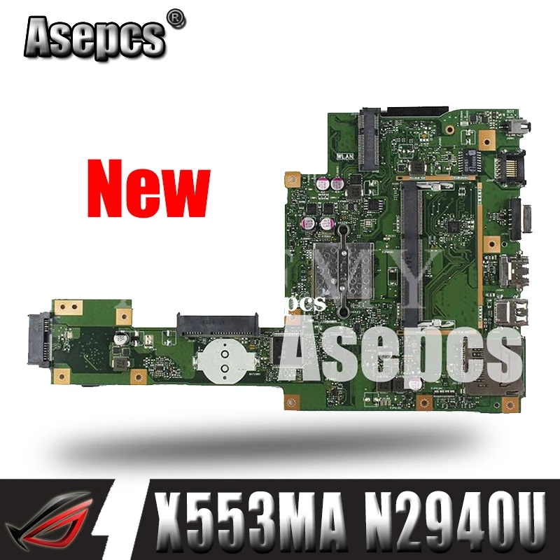 New!Asepcs X553MA With N2940U Mainboard REV2.0 For Asus F503M X503M F553MA X503MA D503M Laptop Motherboard USB3.0 Full Tested
New!Asepcs X553MA With N2940U Mainboard REV2.0 For Asus F503M X503M F553MA X503MA D503M Laptop Motherboard USB3.0 Full Tested