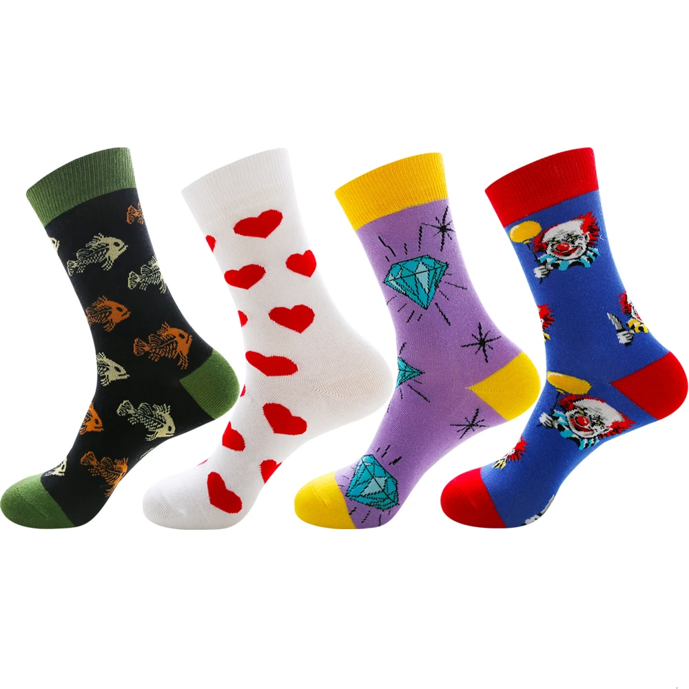 New Women socks cotton funny socks for man women novelty casual dressing color crew socks for happy wedding accessories gift
New Women socks cotton funny socks for man women novelty casual dressing color crew socks for happy wedding accessories gift