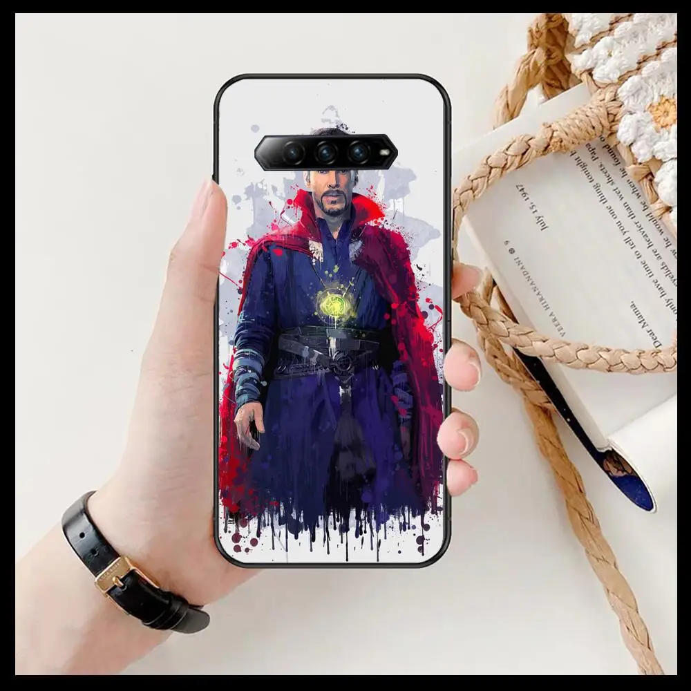 Странный чехол для телефона Captain America Dr xiaomi redmi Black Shark 4 Pro 2 3 3s чехлы Helo черный