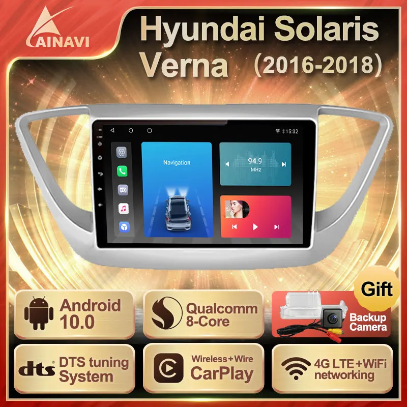 Автомобильный радиоприемник Android 10,0 QLED для Hyundai Solaris 2 Verna 2016-2018, автомобильный стерео Мультимедийный видеоплеер Navi GPS Carplay NO 2din
Автомобильный радиоприемник Android 10,0 QLED для Hyundai Solaris 2 Verna 2016-2018, автомобильный стерео Мультимедийный видеоплеер Navi GPS Carplay NO 2din