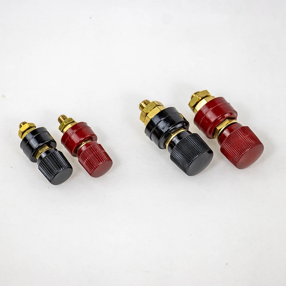 Wire Binding Post Thread Screw M5 M6 M8 M10 Lithium Battery Weld Inverter Clamp Power Supply Connect Terminal Splice Black Red
Wire Binding Post Thread Screw M5 M6 M8 M10 Lithium Battery Weld Inverter Clamp Power Supply Connect Terminal Splice Black Red