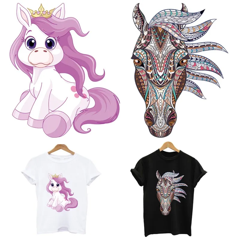 Cute Horse heat-sensitive Patches Stripes Iron-on transfers for clothing Appliques on clothes Stickers free shipping tops
Cute Horse heat-sensitive Patches Stripes Iron-on transfers for clothing Appliques on clothes Stickers free shipping tops