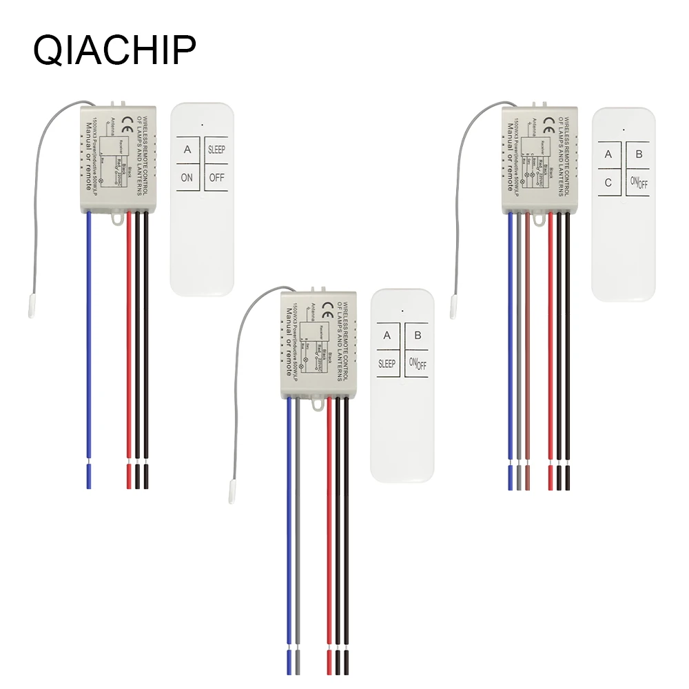 Electric Door Wireless Remote Control Switch ON/OFF 220V Lamp Light 433Mhz universal Receiver Transmitter Smart Fan Switch
Electric Door Wireless Remote Control Switch ON/OFF 220V Lamp Light 433Mhz universal Receiver Transmitter Smart Fan Switch