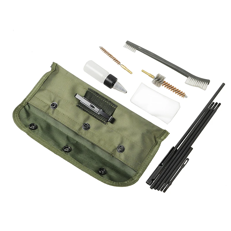 Hunting 10 Piece/set .22cal 5.56mm Rifle Gun Cleaning Kit Set Cleaning Rod Nylon Brush Cleaner Gun Accessories Clean Tools
Hunting 10 Piece/set .22cal 5.56mm Rifle Gun Cleaning Kit Set Cleaning Rod Nylon Brush Cleaner Gun Accessories Clean Tools