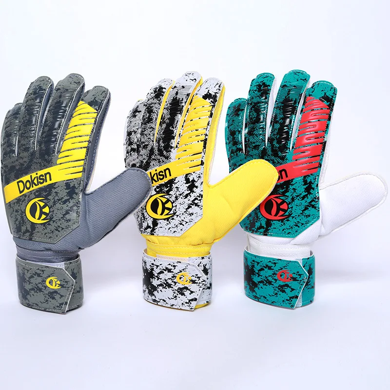 

Новинка 2021, латексные перчатки вратаря со съемной эмульсией для защиты пальцев, футбольные перчатки для вратаря