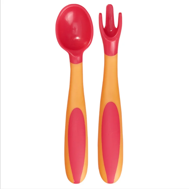 Silicone Baby Feeding Kids Training Spoon And Twist Fork Cutlery Set Children's Utensils
Silicone Baby Feeding Kids Training Spoon And Twist Fork Cutlery Set Children's Utensils
