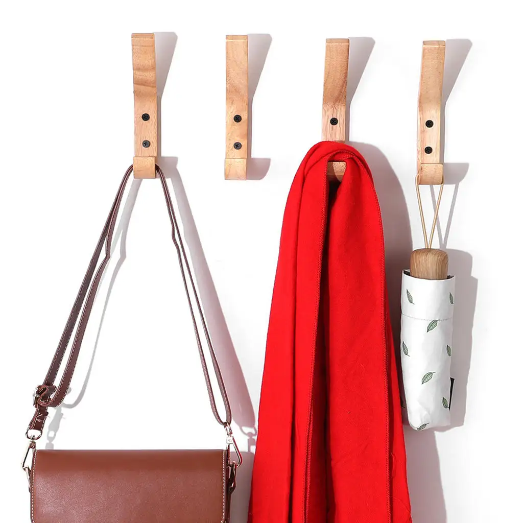 4x Wall Hooks Wall Mounted Hanger Decorative Double Hook Natural Wood Rustic for Bathroom Entryway Kitchen Hanging Coats
4x Wall Hooks Wall Mounted Hanger Decorative Double Hook Natural Wood Rustic for Bathroom Entryway Kitchen Hanging Coats
