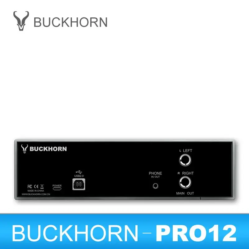 BUCKHORN-pro12 Recording Sound Card External Professional Connect Phone Tablet Live Show With Audio Interface Soundcard
BUCKHORN-pro12 Recording Sound Card External Professional Connect Phone Tablet Live Show With Audio Interface Soundcard