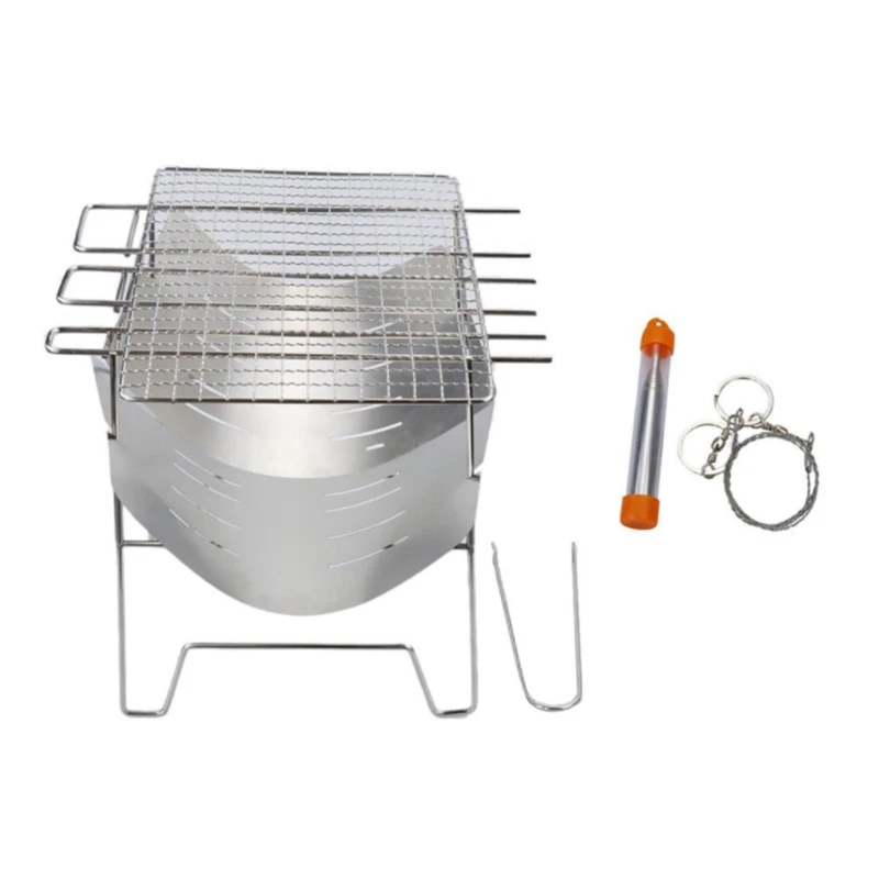 Складной барбекю-гриль из нержавеющей стали для использования на открытом воздухе, удобный барбекю-гриль, деревянная плита для кемпинга, ст...
Складной барбекю-гриль из нержавеющей стали для использования на открытом воздухе, удобный барбекю-гриль, деревянная плита для кемпинга, ст...