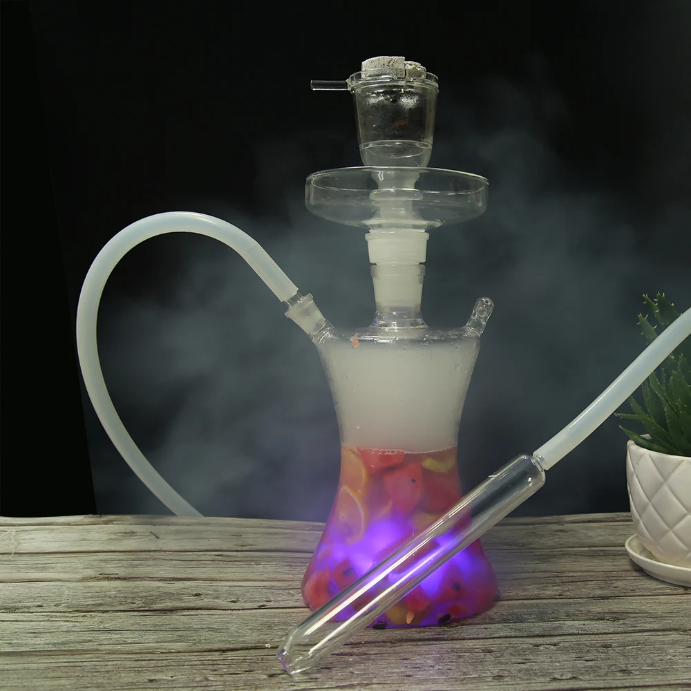 Russia Fruit LED Glass Shisha Hookah Down Stem Design Can Put In Fruits Clear Chicha Silicone Hose Cachimba Narguile Accessories
Russia Fruit LED Glass Shisha Hookah Down Stem Design Can Put In Fruits Clear Chicha Silicone Hose Cachimba Narguile Accessories