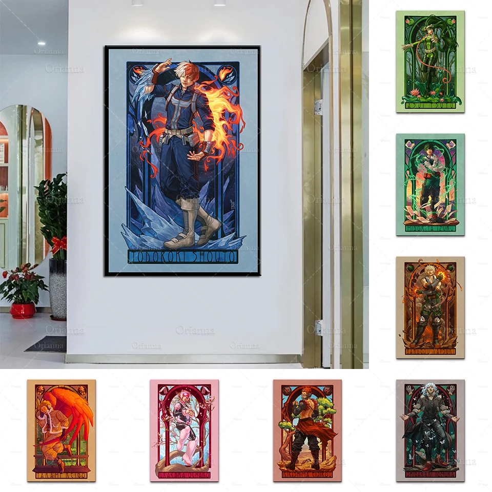 Mix and Match!Anime Poster My Hero Academia Print Set Oil Painting Posters,Hd Prints on Canvas Wall Art Pictures Home Decoration
Mix and Match!Anime Poster My Hero Academia Print Set Oil Painting Posters,Hd Prints on Canvas Wall Art Pictures Home Decoration