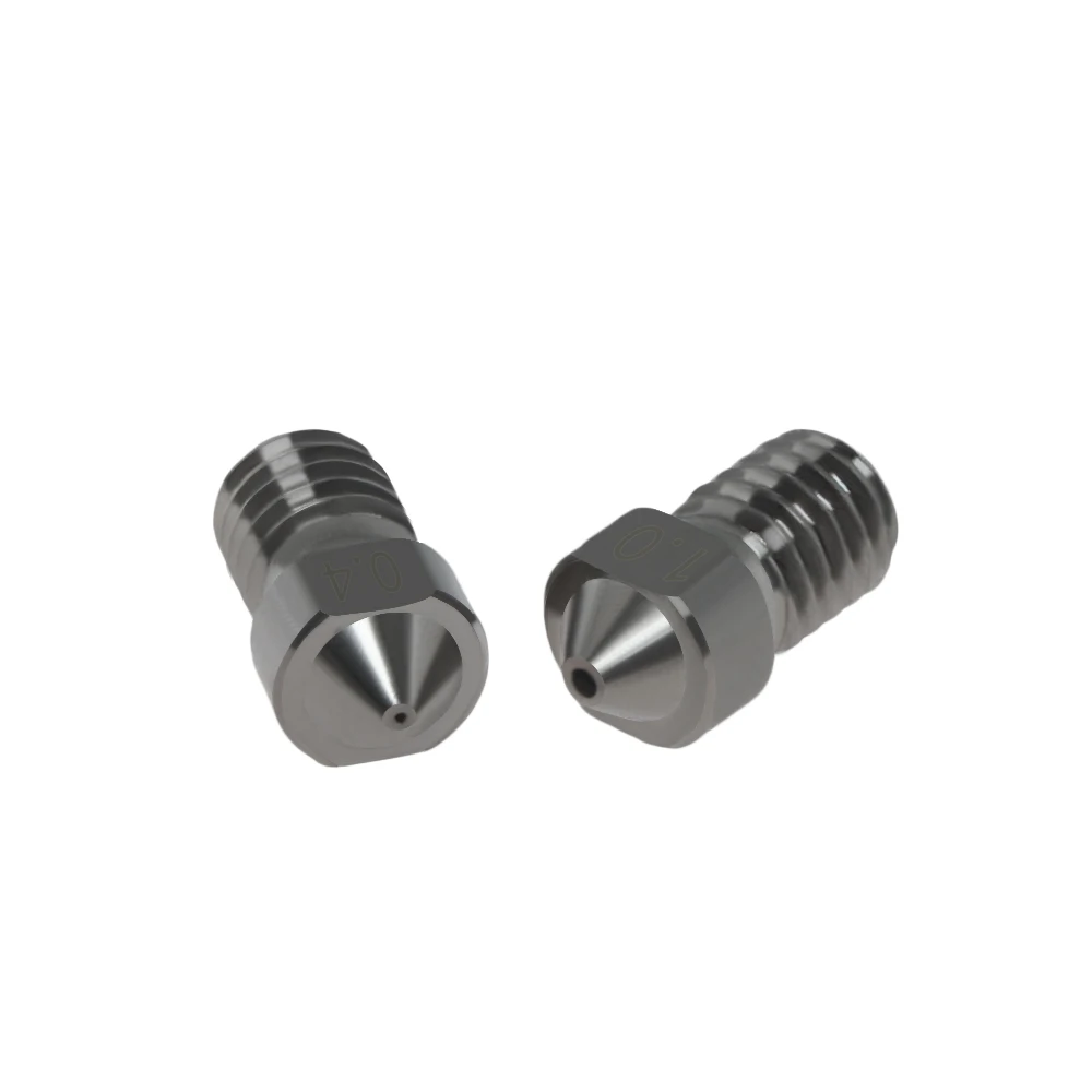 5Pcs 3D Printer Parts Hardened Steel Die Steel Nozzle J-Head Extruder 1.75mm 0.2/0.3/0.4/0.5/0.6/0.8/1.0mm for For E3D V6 & V5
5Pcs 3D Printer Parts Hardened Steel Die Steel Nozzle J-Head Extruder 1.75mm 0.2/0.3/0.4/0.5/0.6/0.8/1.0mm for For E3D V6 & V5