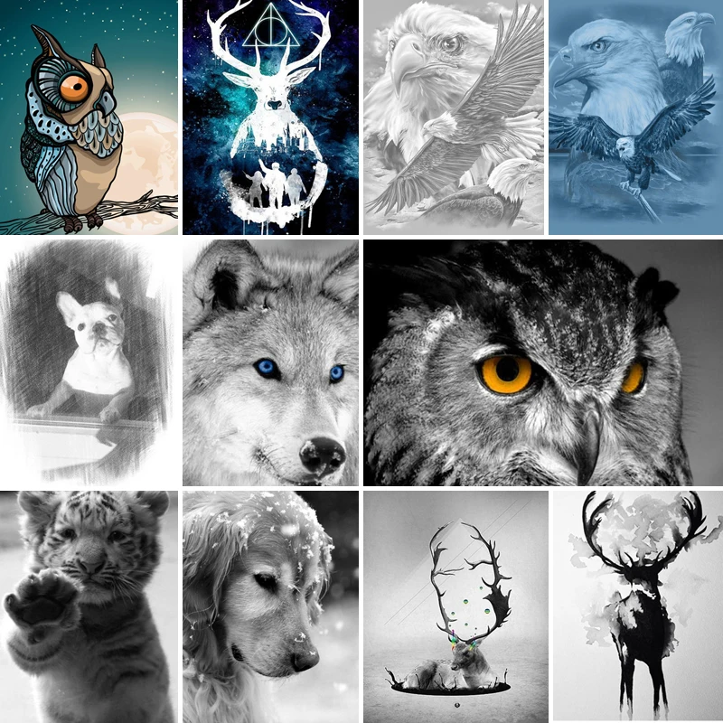30x40x50x60x70 diamond painting 5D Full Square embroidery mosaic Cross Stitch animals Dog deer eagle DIY home Decoration gift
30x40x50x60x70 diamond painting 5D Full Square embroidery mosaic Cross Stitch animals Dog deer eagle DIY home Decoration gift