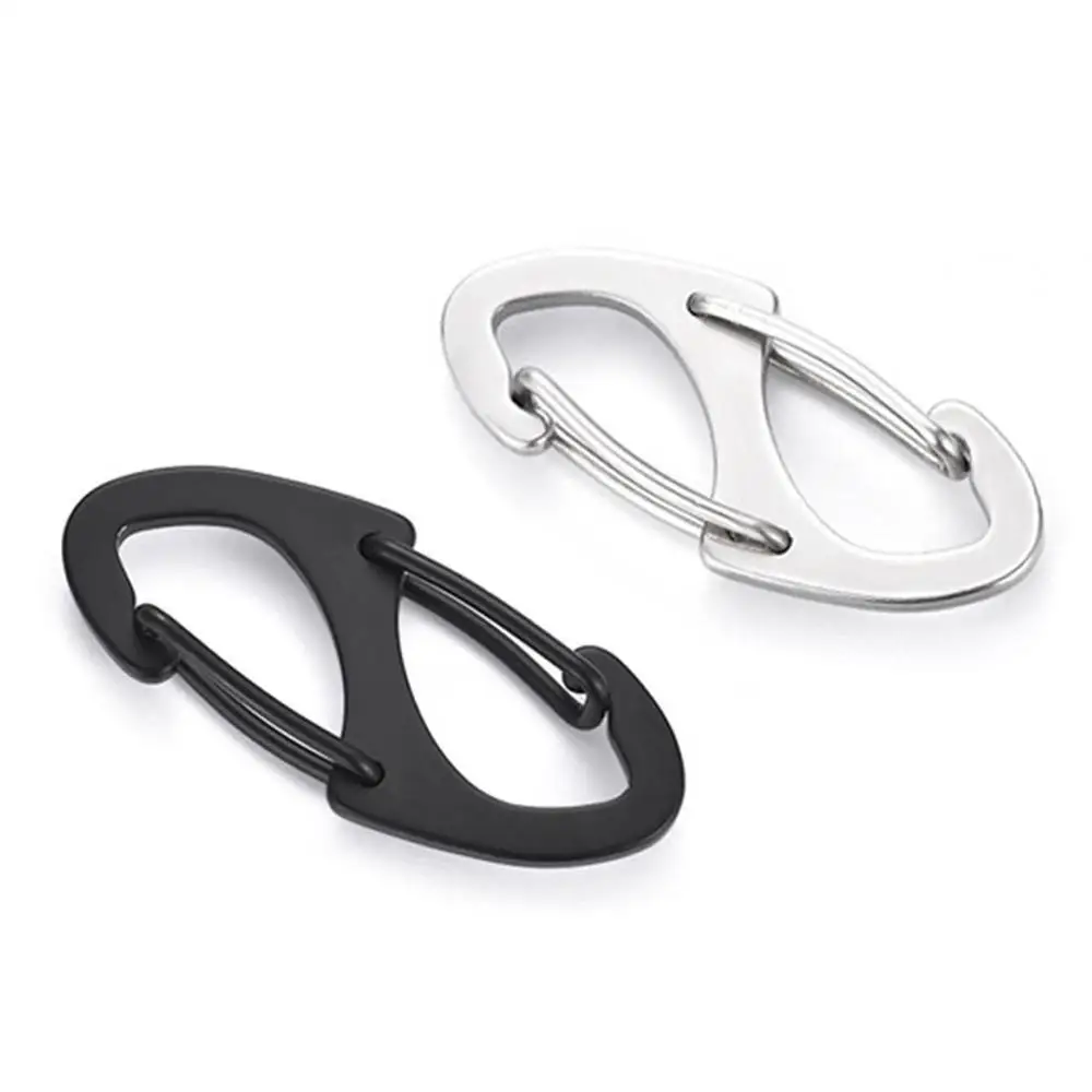 1 pcs 8 Shape Carabiner Steel Tactical Multi Function Multi Tool Locking Carabiners Climbing Keychain Key Ring
1 pcs 8 Shape Carabiner Steel Tactical Multi Function Multi Tool Locking Carabiners Climbing Keychain Key Ring