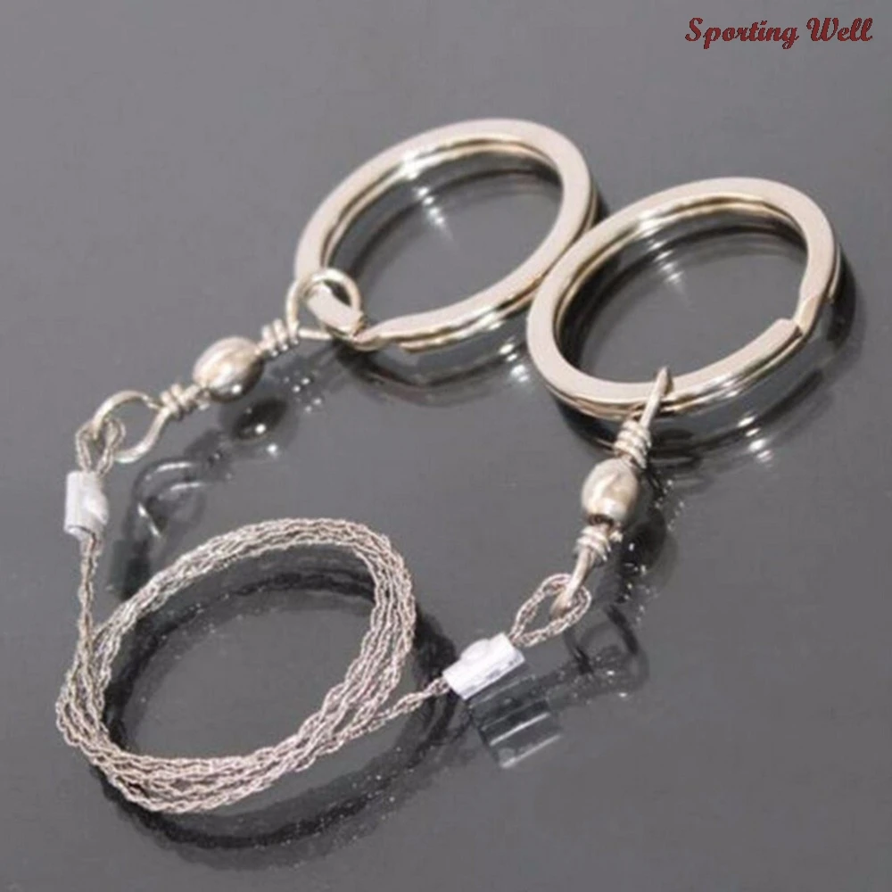 Field Survival Stainless Wire Saw Hand Chain Saw Cutter Outdoor Emergency Fretsaw Camping Hunting Wire Saw Survival Tool
Field Survival Stainless Wire Saw Hand Chain Saw Cutter Outdoor Emergency Fretsaw Camping Hunting Wire Saw Survival Tool