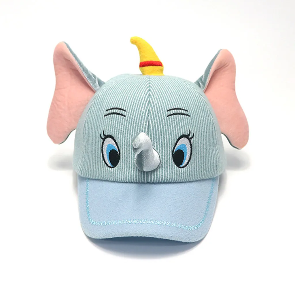 Шапки для маленьких мальчиков и девочек мягкая хлопковая шляпа со слоником