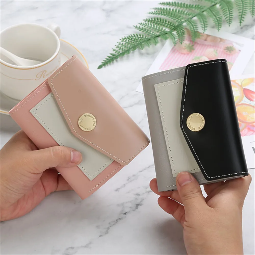 Fashion Small Wallet Leather Mini Women Purses Female Short Coin Zipper Credit Card Case Holder Travel Portable Accessories
Fashion Small Wallet Leather Mini Women Purses Female Short Coin Zipper Credit Card Case Holder Travel Portable Accessories
