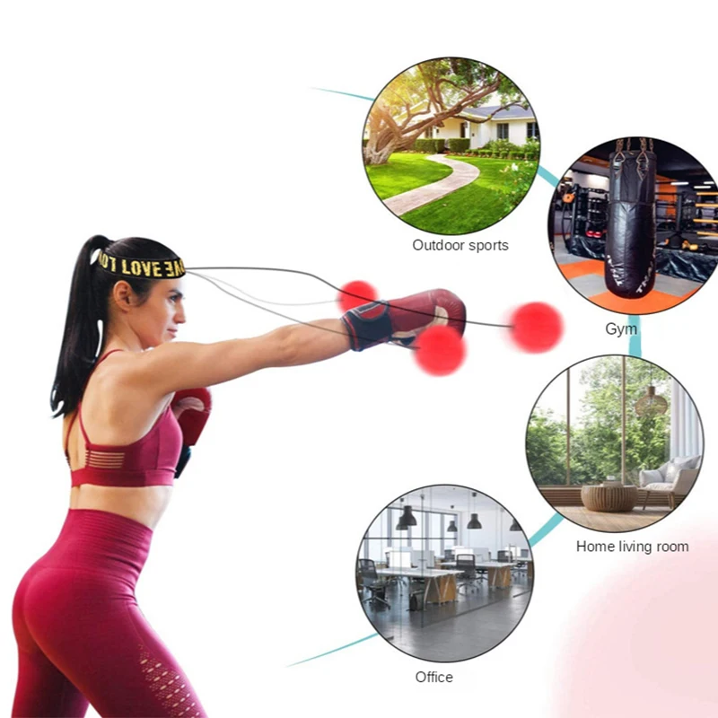 Fitness Headset Boxing Reaction Ball Free Boxing Training Ball Speed Training Golf Eye Training Ball Stress Reduction Ball Gym
Fitness Headset Boxing Reaction Ball Free Boxing Training Ball Speed Training Golf Eye Training Ball Stress Reduction Ball Gym