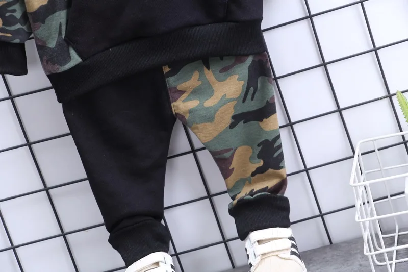 Baby Boys Clothes Sets Spring Camouflage Children Clothes Autumn Toddler Girls Clothes Sets Hoodie+Pants Sports Suit 1-5Y 2021
Baby Boys Clothes Sets Spring Camouflage Children Clothes Autumn Toddler Girls Clothes Sets Hoodie+Pants Sports Suit 1-5Y 2021