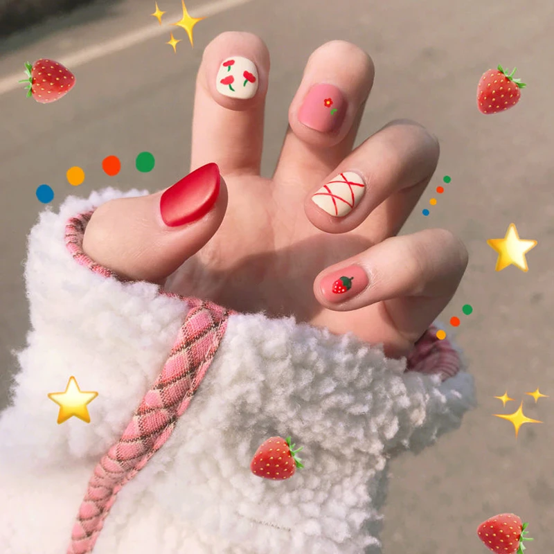 HZ Korean 2019 летние милые красочные фотообои водостойкие дизайнерские наклейки для