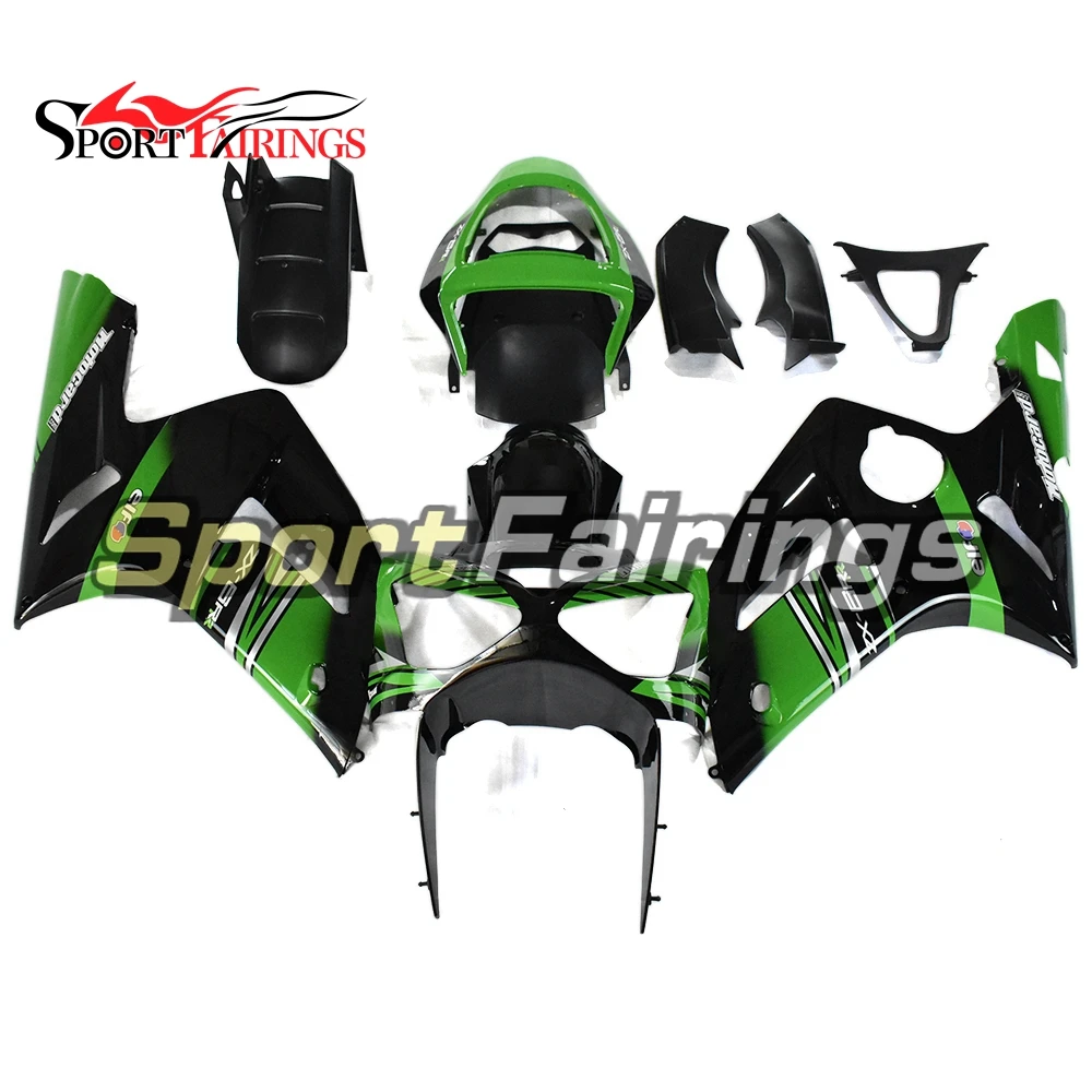 2003 2004 ZX-6R Motorcycle Full Fairing Kit For Kawasaki ZX6R 636 2003 2004 03 ABS Plastic Injection Bodywork Green Black elf
2003 2004 ZX-6R Motorcycle Full Fairing Kit For Kawasaki ZX6R 636 2003 2004 03 ABS Plastic Injection Bodywork Green Black elf