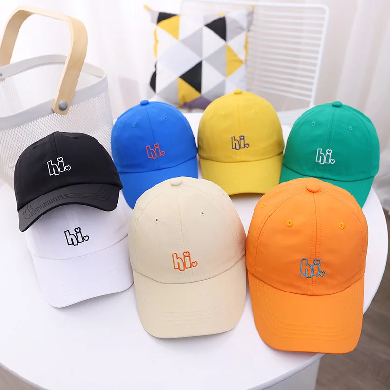 2021 Spring and Summer Fashion New Children's Caps Men and Women Baby Sunshade Baseball Cap Autumn Letter Embroidery Hat
2021 Spring and Summer Fashion New Children's Caps Men and Women Baby Sunshade Baseball Cap Autumn Letter Embroidery Hat