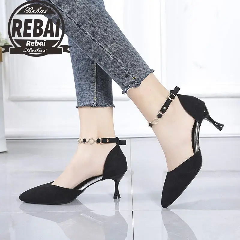 2020 New Concise Elegant Female High Heels Korean Wild Shallow Mouth Single Shoes Fashion Middle Hollow Comfort Work Party Shoes
2020 New Concise Elegant Female High Heels Korean Wild Shallow Mouth Single Shoes Fashion Middle Hollow Comfort Work Party Shoes