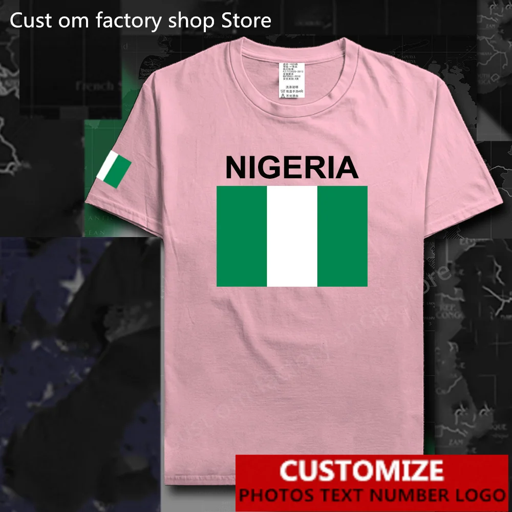 Nigeria Country Flag T shirt Free Custom Jersey DIY Name Number LOGO Men Women High Street Fashion Loose Casual T-shirt
Nigeria Country Flag T shirt Free Custom Jersey DIY Name Number LOGO Men Women High Street Fashion Loose Casual T-shirt
