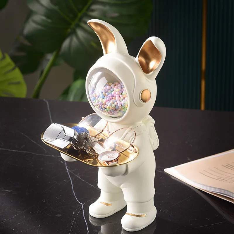 Creative And Popular Space Rabbit Porch Storage Ornaments Astronaut Tray Living Room Desktop Home Decorations Light Luxury
Creative And Popular Space Rabbit Porch Storage Ornaments Astronaut Tray Living Room Desktop Home Decorations Light Luxury