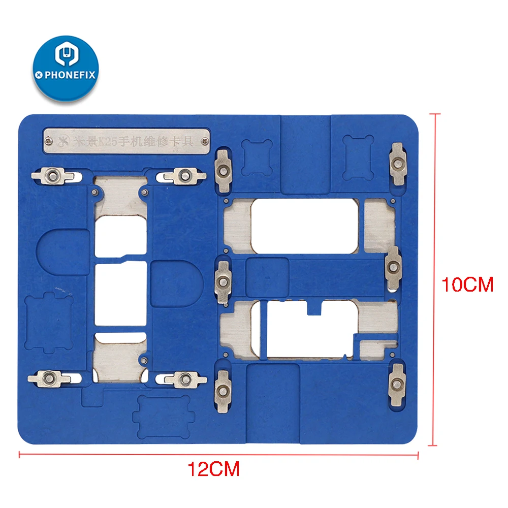 Mijing K25 K27 PCB Holder Phone Motherboard Soldering Fixture for iPhone 11/11 pro/11 pro Max Mainboard Welding Repair Tools
Mijing K25 K27 PCB Holder Phone Motherboard Soldering Fixture for iPhone 11/11 pro/11 pro Max Mainboard Welding Repair Tools