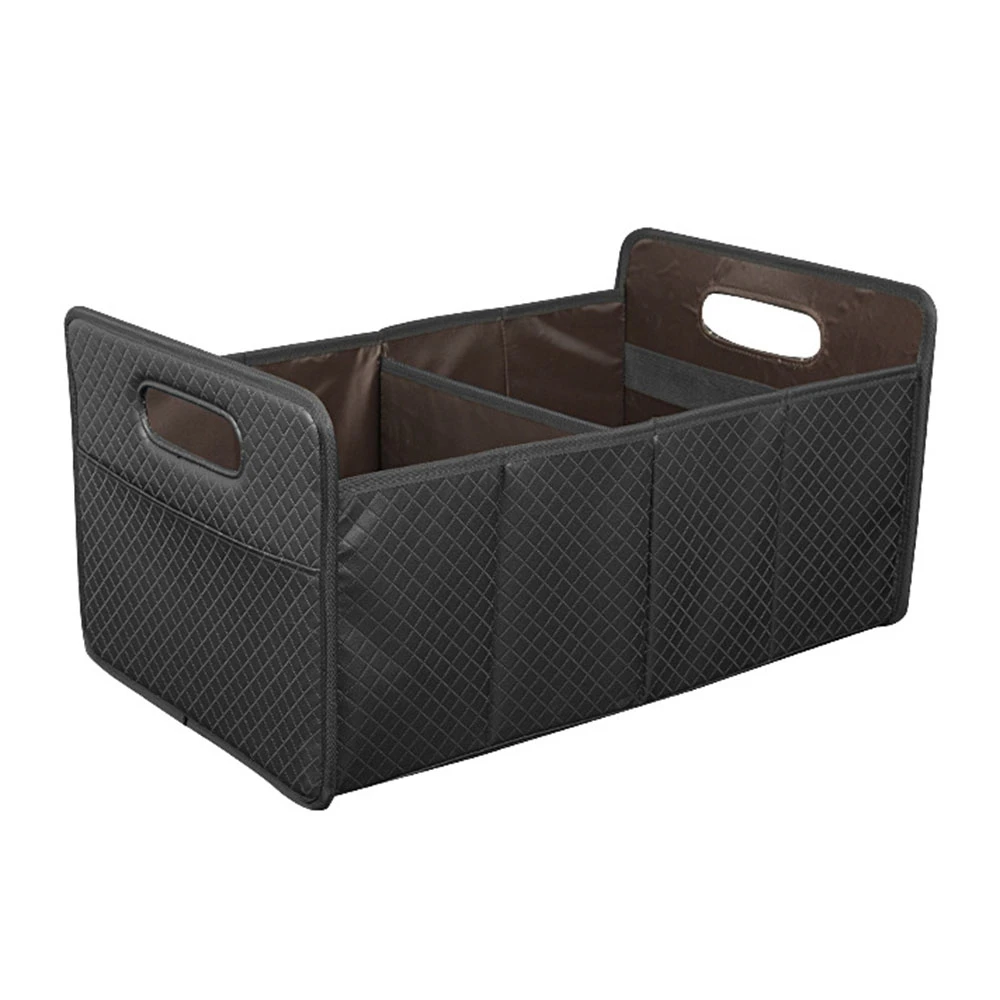 Folding Car Trunk Organizer PU Leather Automotive Storage Container Car Cargo Organizer Foldable Storage Bag
Folding Car Trunk Organizer PU Leather Automotive Storage Container Car Cargo Organizer Foldable Storage Bag