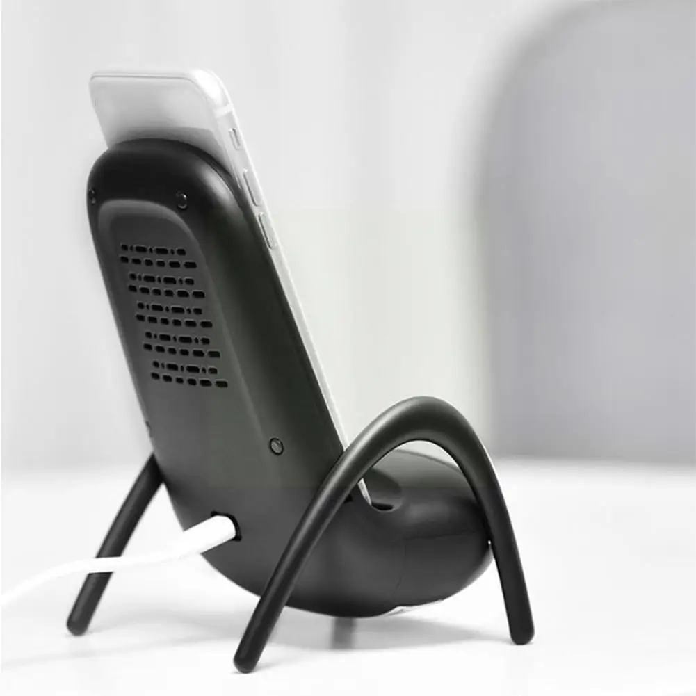 Портативное беспроводное зарядное устройство для всех телефонов, Многофункциональная подставка для телефона с музыкальным динамиком Y7d7 
Портативное беспроводное зарядное устройство для всех телефонов, Многофункциональная подставка для телефона с музыкальным динамиком Y7d7