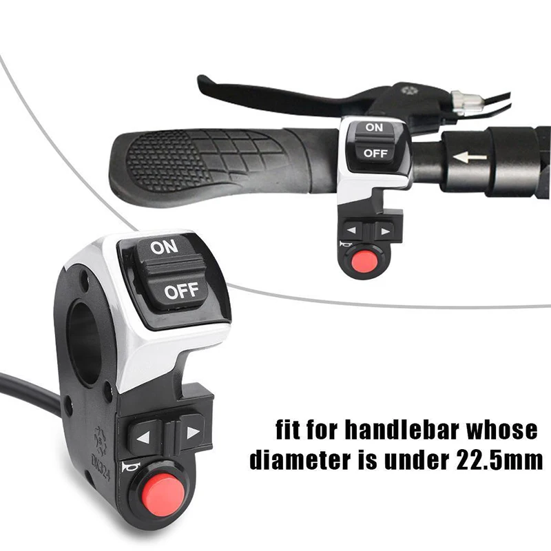 3 In 1 For Scooter E-bike Plastic Switch Front Lamp Signal Turn Light Electric Bicycle Switch Shock-resistant Durable E-bike Acc
3 In 1 For Scooter E-bike Plastic Switch Front Lamp Signal Turn Light Electric Bicycle Switch Shock-resistant Durable E-bike Acc