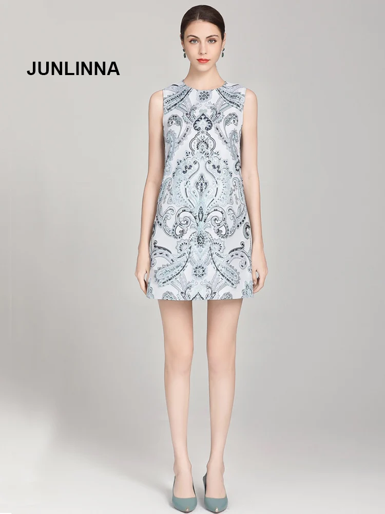 Beads and Rhinestone Fashion Women's Tank Dress O-Neck Sleeveless Silver Hot Stamp Embroidery Vestidos Elegant Lady Casual Dress
Beads and Rhinestone Fashion Women's Tank Dress O-Neck Sleeveless Silver Hot Stamp Embroidery Vestidos Elegant Lady Casual Dress