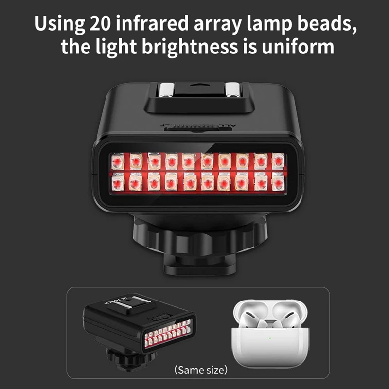 IR Light USB Rechargeable Infrared Night Vision Infrared Illuminator Replacement for DSLR Camera Photography Lighting
IR Light USB Rechargeable Infrared Night Vision Infrared Illuminator Replacement for DSLR Camera Photography Lighting