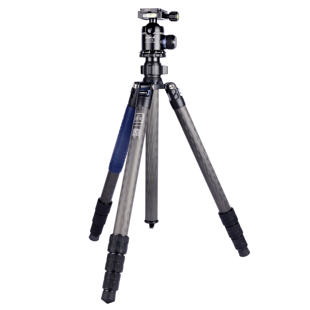 AOKA AK284C Carbon Fiber Loading 16kgs Professional Video Digital Stativ Travel Stand Tripod For Camera With KK38 Ball Head
AOKA AK284C Carbon Fiber Loading 16kgs Professional Video Digital Stativ Travel Stand Tripod For Camera With KK38 Ball Head