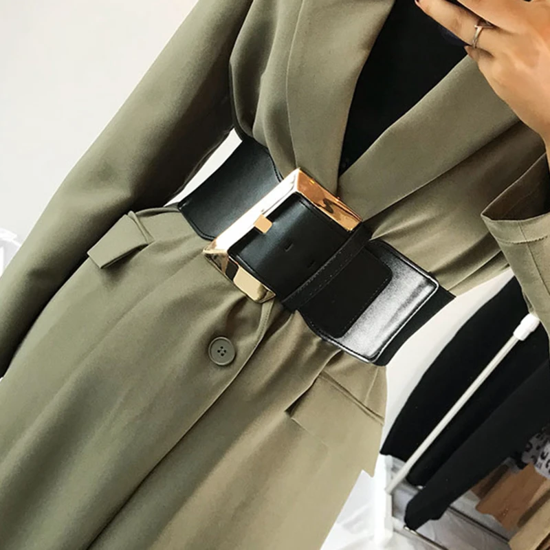 Fashion Corset Belt New Belts For Women Waist Elastic Cummerbund Black Wide Stretch Big Dress Belt 2021 Ceinture Femme
Fashion Corset Belt New Belts For Women Waist Elastic Cummerbund Black Wide Stretch Big Dress Belt 2021 Ceinture Femme