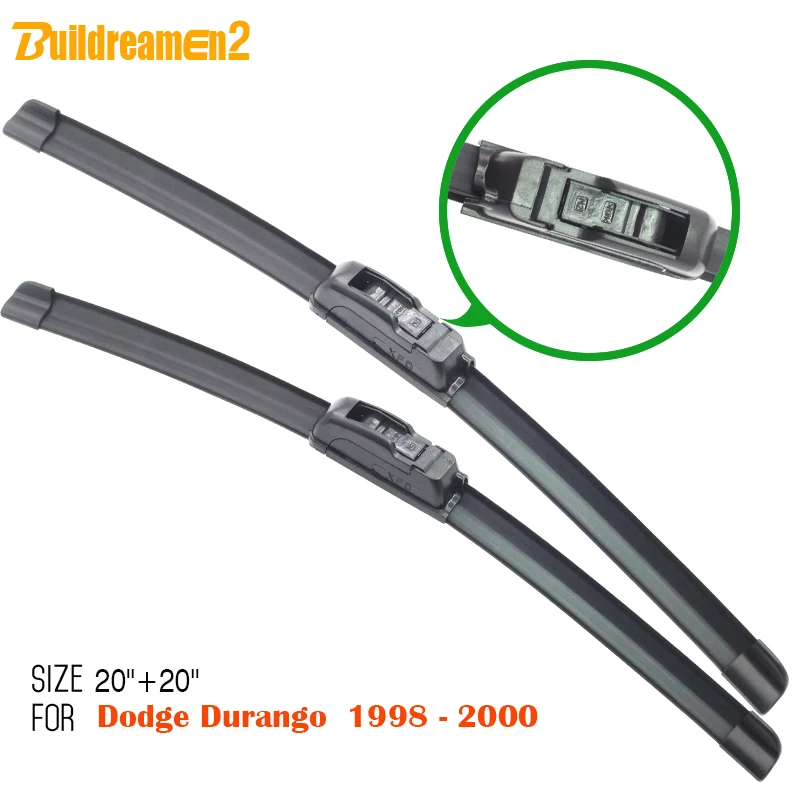 Buildreamen2 2Pcs Car Bracketless Windscreen Wiper Blade Vehicle Soft Rubber Windshield Wiper For Dodge Durango 1998-2000
Buildreamen2 2Pcs Car Bracketless Windscreen Wiper Blade Vehicle Soft Rubber Windshield Wiper For Dodge Durango 1998-2000