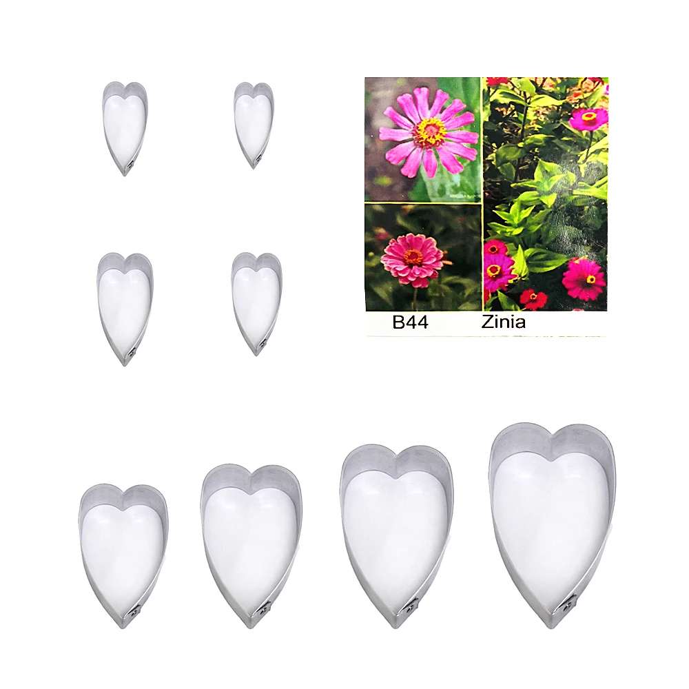 Zinia fondant sugar flower cutters baking cake decorations Polymer Clay Cold Porcelain gumpaste tools 
Zinia fondant sugar flower cutters baking cake decorations Polymer Clay Cold Porcelain gumpaste tools