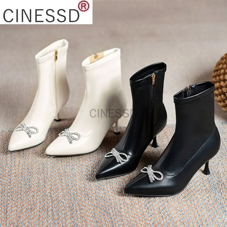 Shoes Stiletto White Wedding Boots High Heel Diamond Bridal Pointed Toe Ankle Luxury Beige Stretch Women Bridesmaid Rhinestone
Shoes Stiletto White Wedding Boots High Heel Diamond Bridal Pointed Toe Ankle Luxury Beige Stretch Women Bridesmaid Rhinestone